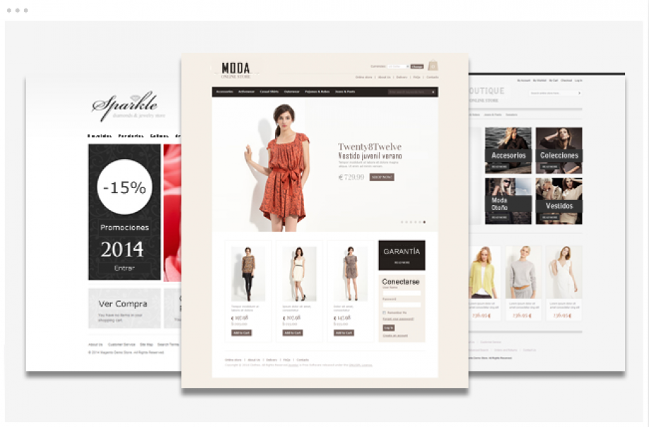 Desarrollo de tiendas online para todo tipo de productos
