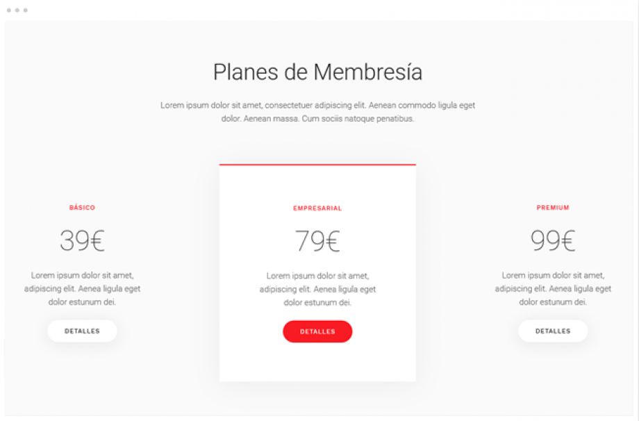Desarrollo web de suscripciones y membresías para servicios